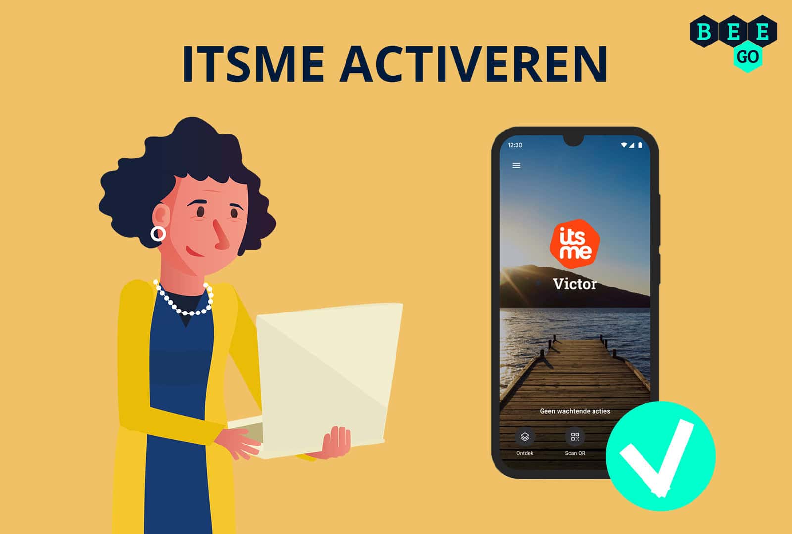 Hoe activeer je itsme? Stappenplan | Beego | Beego